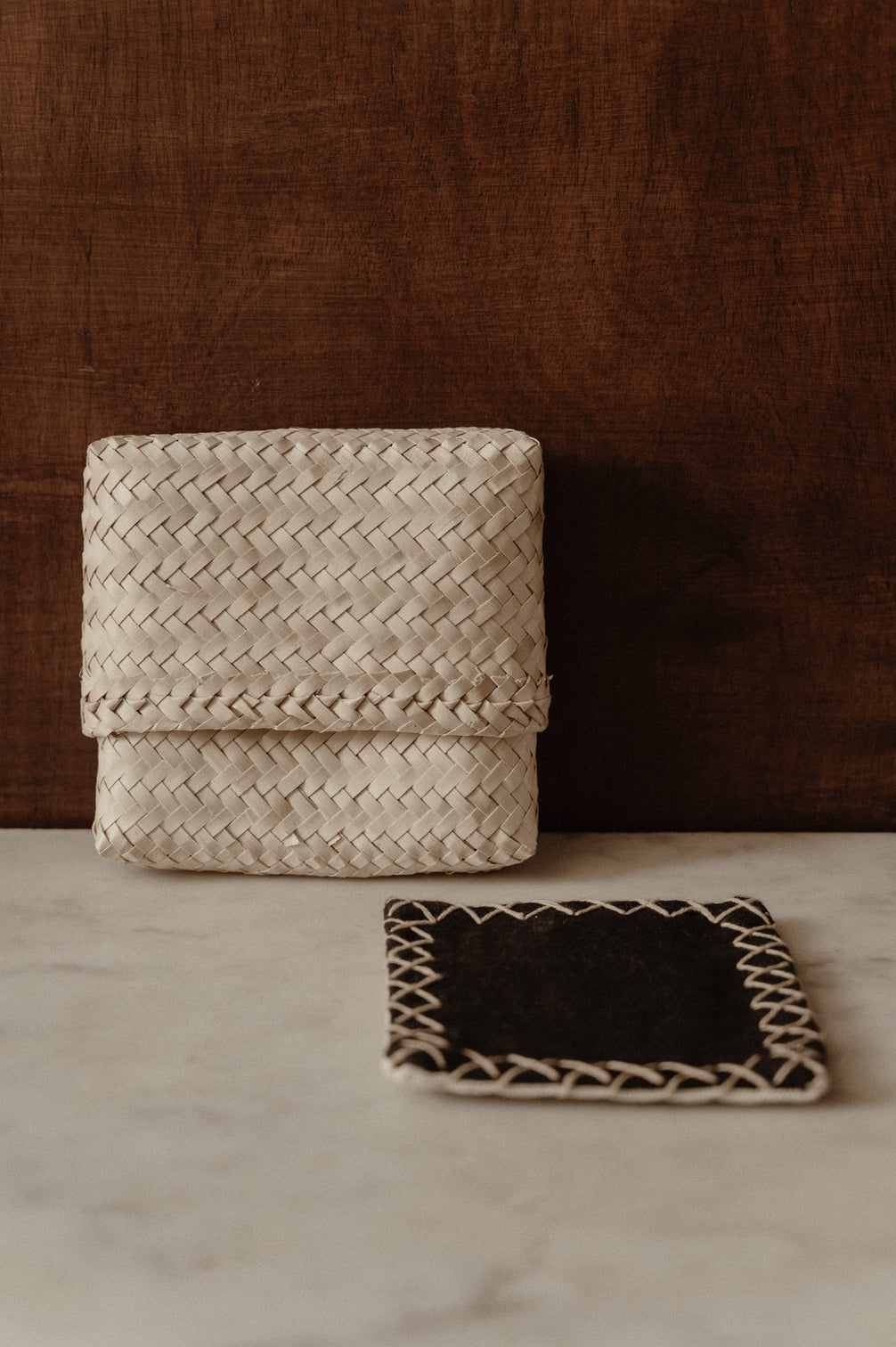 Alma – Square Coasters – Set of Four