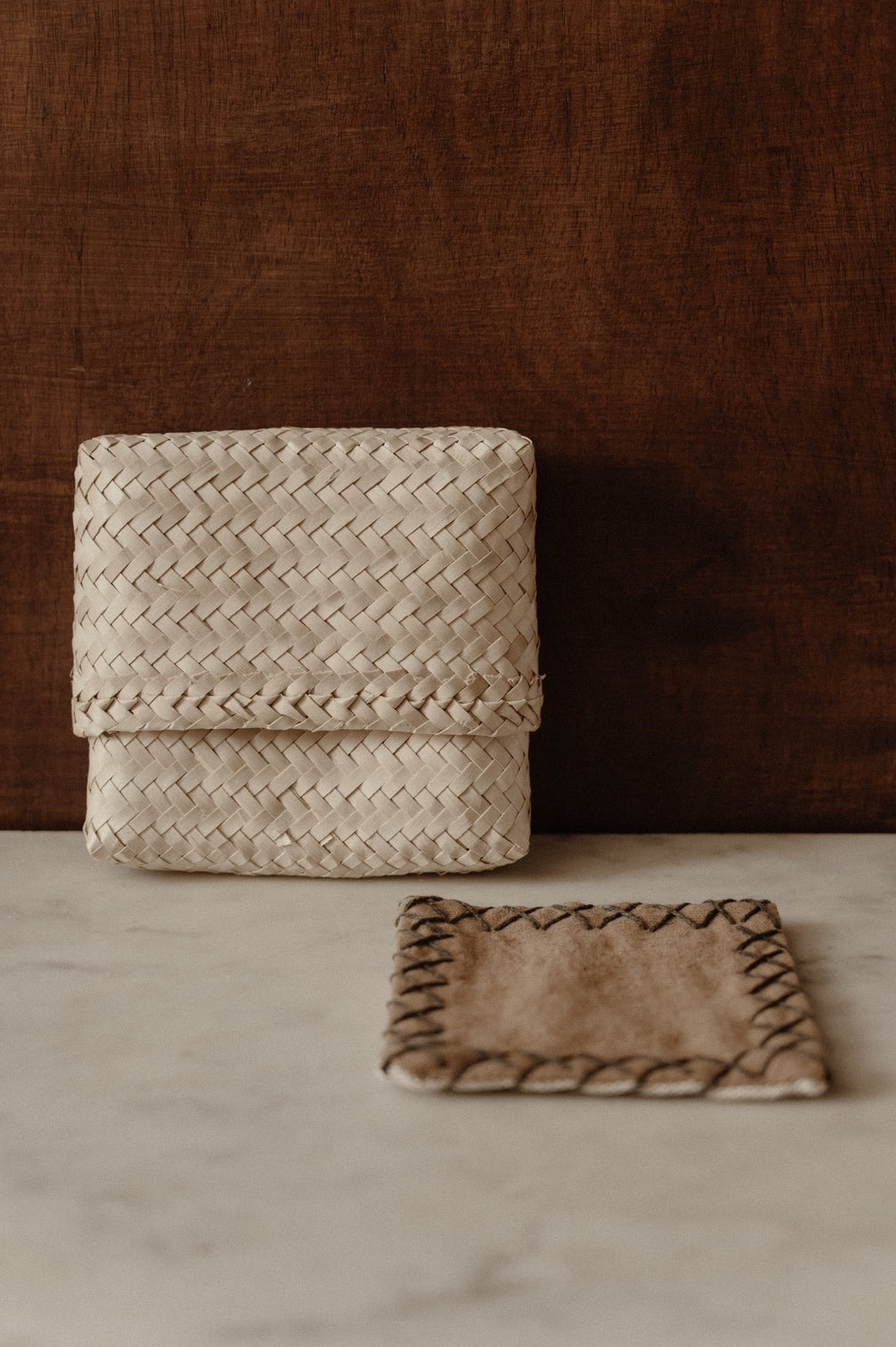 Alma – Square Coasters – Set of Four